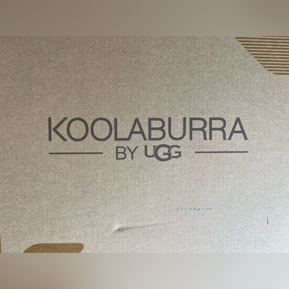 ⭐️ Ugg koolaburra Platform Slipper New in Box gray Burree size 12 - Picture 2 of 6
